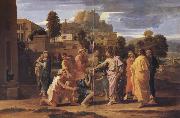 POUSSIN, Nicolas, Les aveugles de jericho